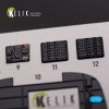 KELIK K72078 CH-53D Sea Stallion interior 3D decals for Fujimi/Academy kit 1/72
